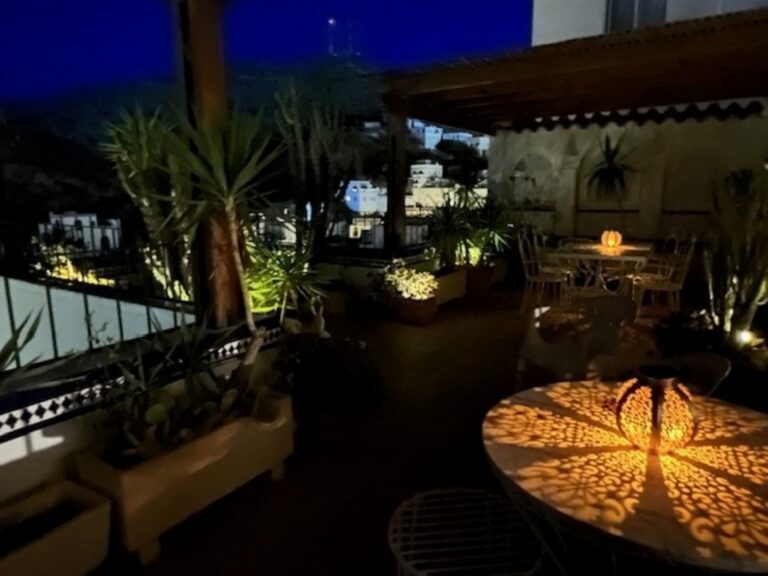 Vista noche terraza 3